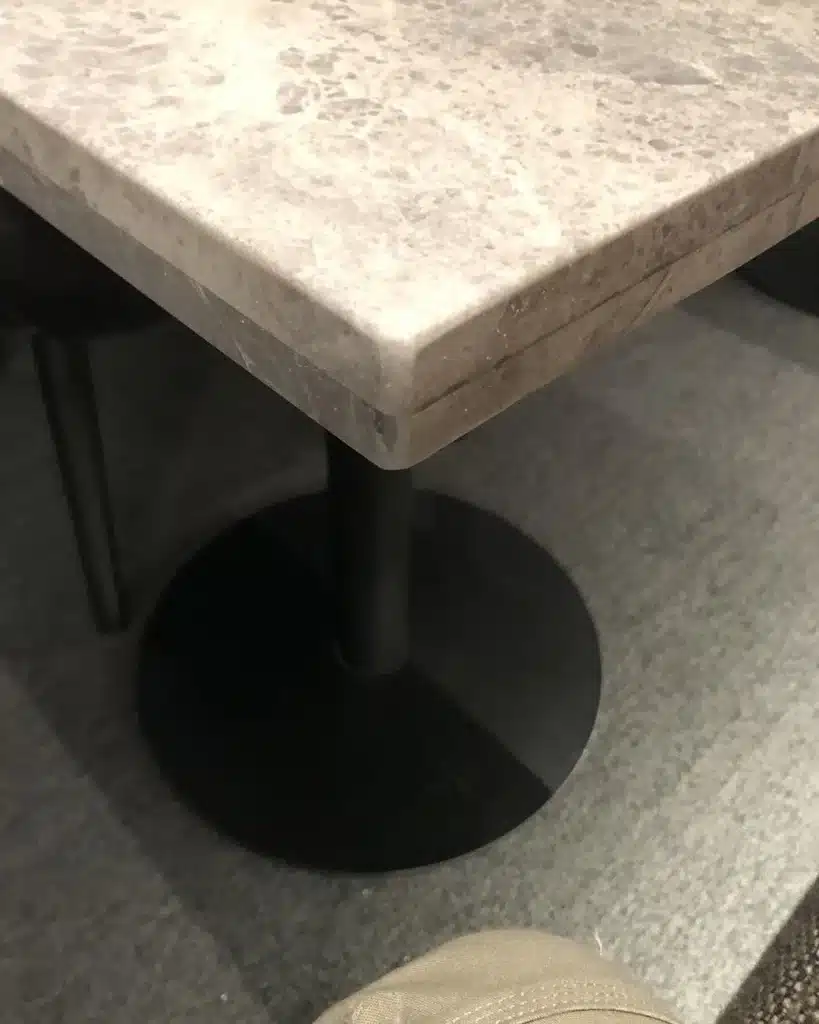 Countertop corner after SurfaceSmith’s work